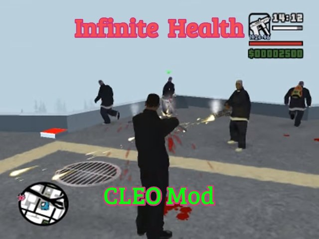 Infinite Health (Never Die) [Grand Theft Auto: San Andreas] [Mods]