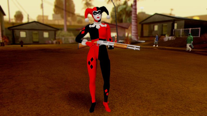 Gta San Andreas Batman Arkham Knight Harley Quinn Classic