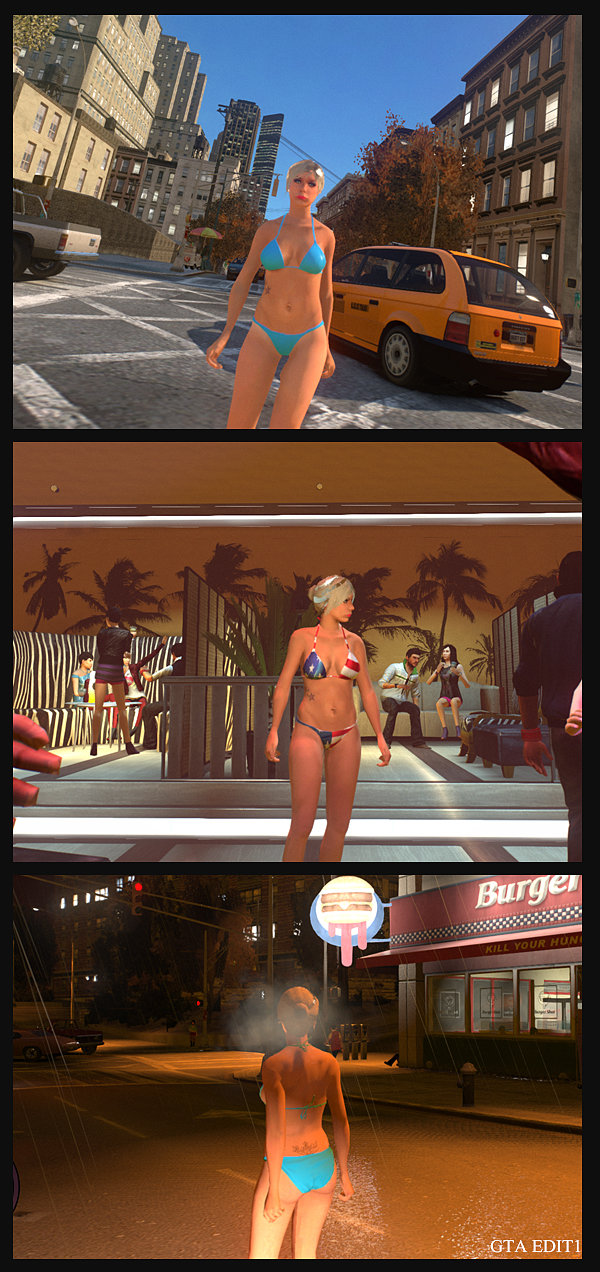 GTA V Topless for GTA IV.