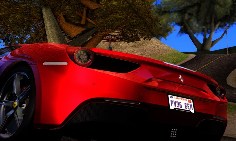 Gta San Andreas 2016 Ferrari 488 Gtb Mod Gtainsidecom