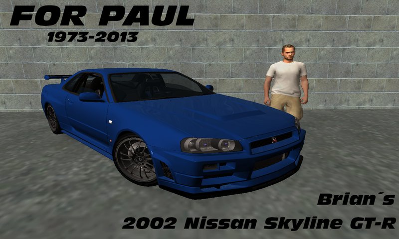 Gta San Andreas 2002 Nissan Skyline Gt R R34 Fast And