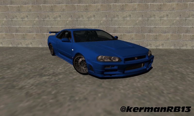 Gta San Andreas 2002 Nissan Skyline Gt R R34 Fast And