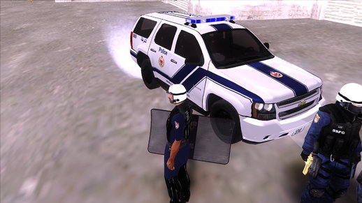 Bahrain Riot Police Tahoe Textures Pack 