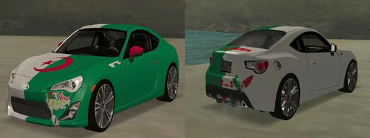 HD Algeria Paintjob For Toyota GT86