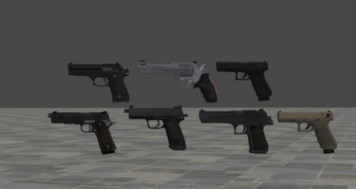 PayDay 2 Handguns