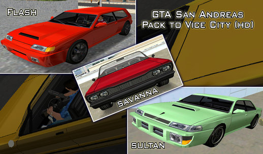 GTA San Andreas  Pack to Vice City (hd)