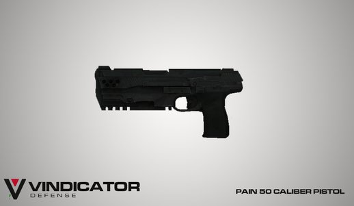 Pain 50 Caliber Pistol