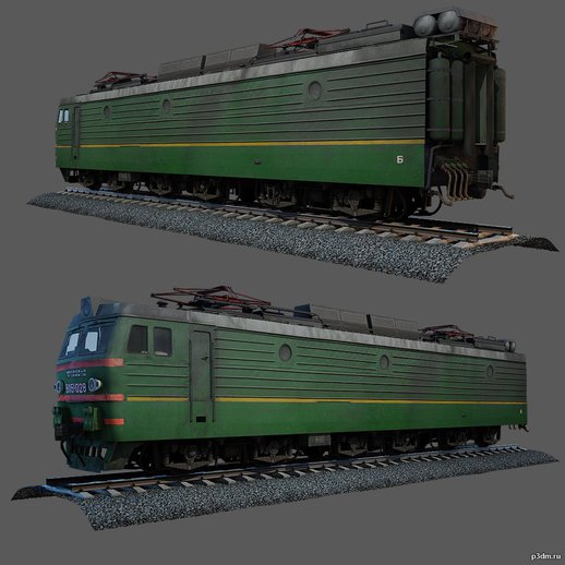 Russian Freight Train