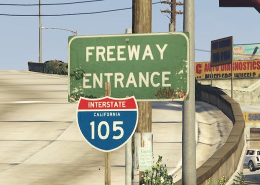 Real Interstate Shields