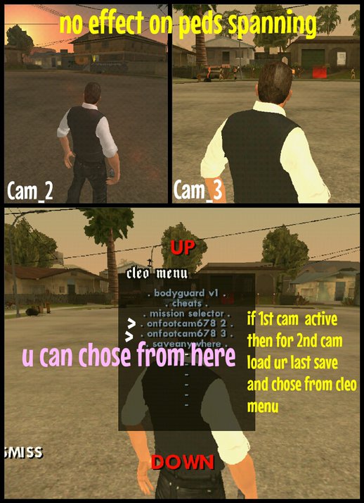 OnFOotCam 2 AND 3 (Android)