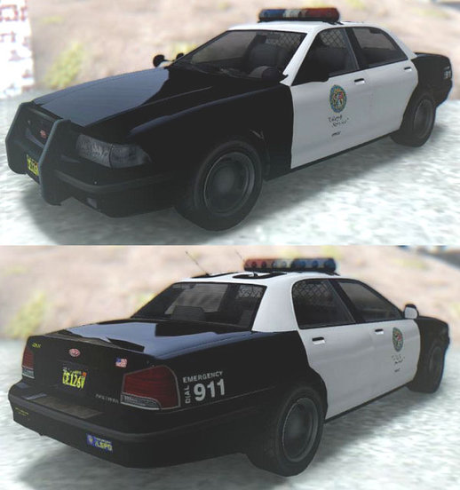 GTA V Vapid Stranier II Police Cruiser