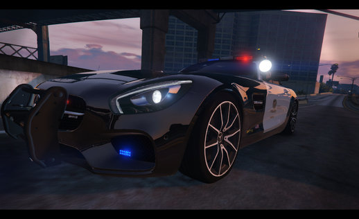 LAPD Mercedes-Benz AMG GT 2016