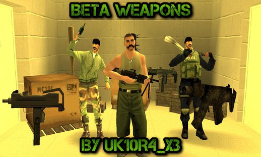 Beta Weapons - Armas Beta | Mod V.2