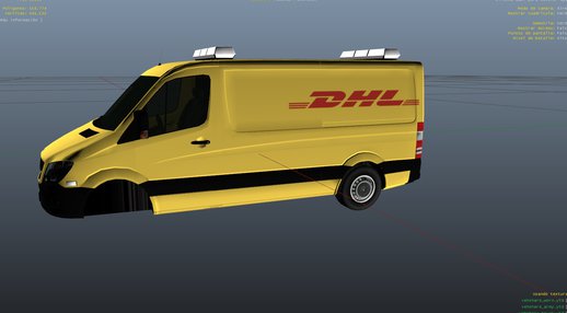 Mercerdes Sprinter DHL -Fedex