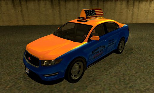 GTA V Vapid Stanier Ⅲ (Interceptor) Taxi