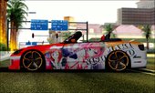 Honda S2000 Stance w/ Nishikino Maki 'Love Live' Itasha