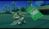 Attack On Titan Survey Crops Flag