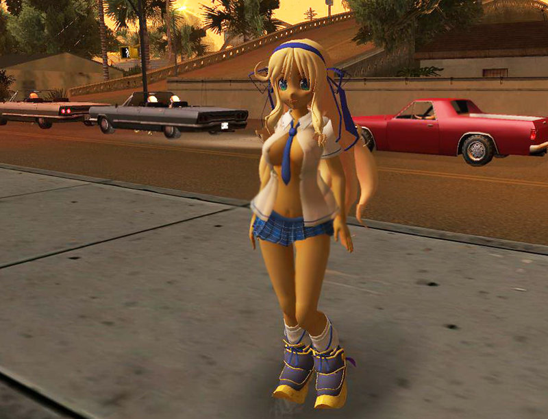 Gta san andreas anime