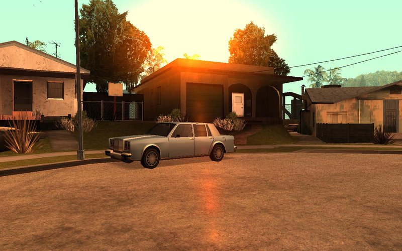 GTA San Andreas PS2 Graphics for PC Mod 