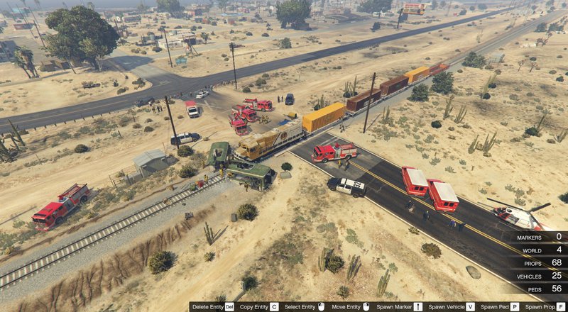 GTA 5 Level Crossing Accident Mod - GTAinside.com