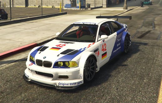 BMW M3 GTR Racecar Livery #42