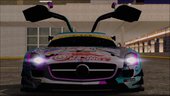 2015 Mercedes Benz SLS AMG GT3 Hatsune Miku 2015