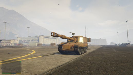 M109 (SAU) Paladin + Machine Gun