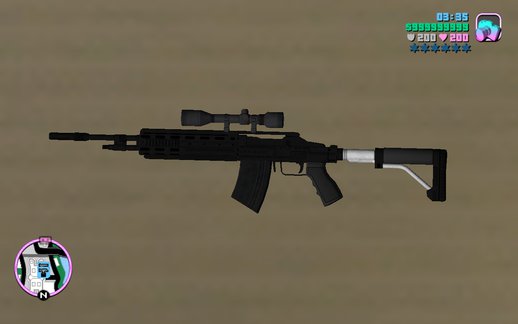 GTA V Marksman Rifle