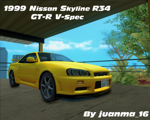 1999 Nissan Skyline R-34 GT-R V-spec