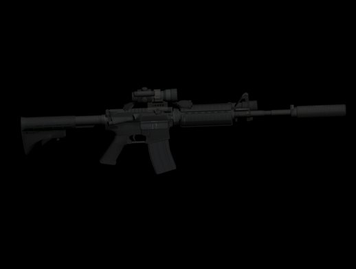 Arma Armed Assault M4a1 Aimpoint Silenced