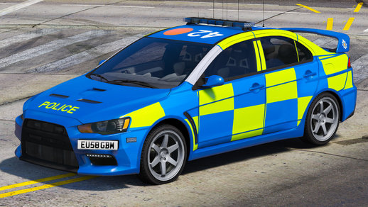 Essex Police Mitsubishi Evo X