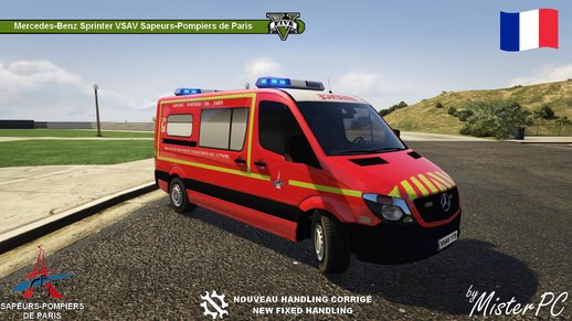 Mercedes Sprinter VSAV Sapeurs-Pompiers de Paris