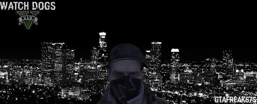 Aiden Pearce + Real Mask and Inner Shirt Model + Real Head 