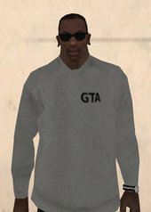 GTA Sweater Gray Black
