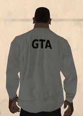 GTA Sweater Gray Black