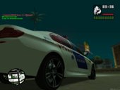 BMW M5 Hungarian Police Car