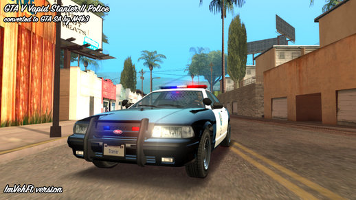 GTA 5 Vapid Stanier II Police