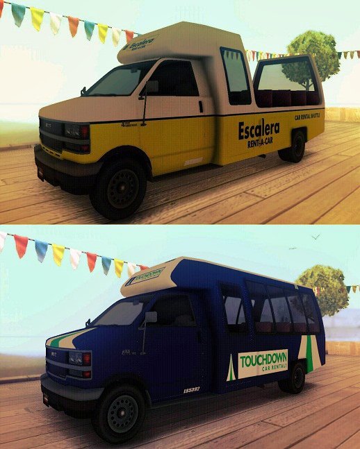 GTA V Rental Shuttle Bus