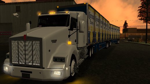 Kenworth T800 38 Flat Top