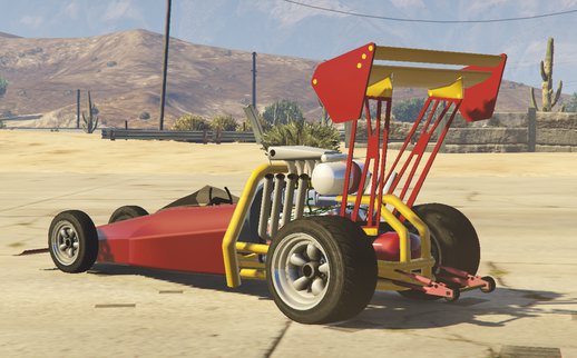 80s Top-fuel Dragster
