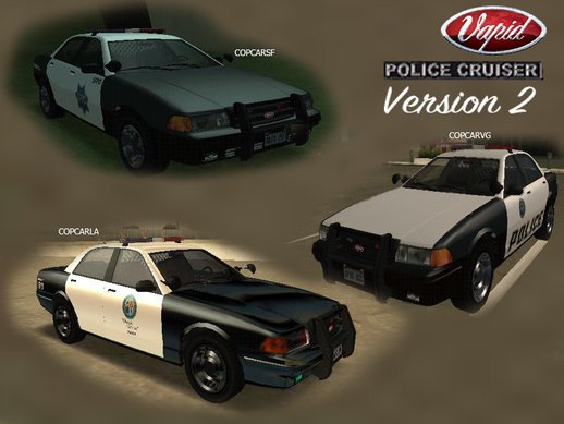 GTA 5 Police Pack for SA V2