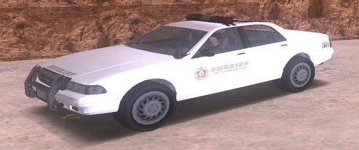 [III/VC] GTA V Vapid Stanier II Sheriff Cruiser