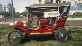 Ford T 1910 passenger open touring car