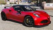 2015 Alfa Romeo 4c Spider [Add-On]