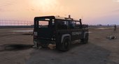 Land Rover Defender Macedonian Police