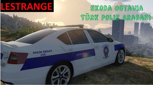 Skoda Octavia Türk Polis Arabası