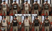 WWE Roman Reigns Apparel Pack with Hats for Franklin