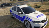 Škoda Octavia 2016 Yeni Türk Polis Arabası