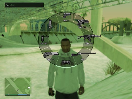 GTA San Andreas New Icons For Weapons Wheel Hud Gta V Mod - GTAinside.com