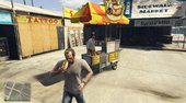 Working Hotdog Vendors
